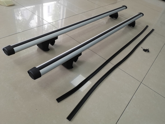 YH-A-001 Chất lượng cao hợp kim nhôm phổ biến giá nóc hành lý thanh giá nóc thanh ngang với chìa khóa