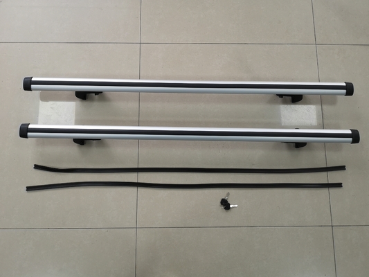 YH-A-001 Chất lượng cao hợp kim nhôm phổ biến giá nóc hành lý thanh giá nóc thanh ngang với chìa khóa